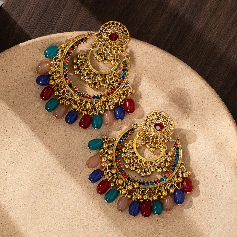 Geometric Acrylic Drop Earrings